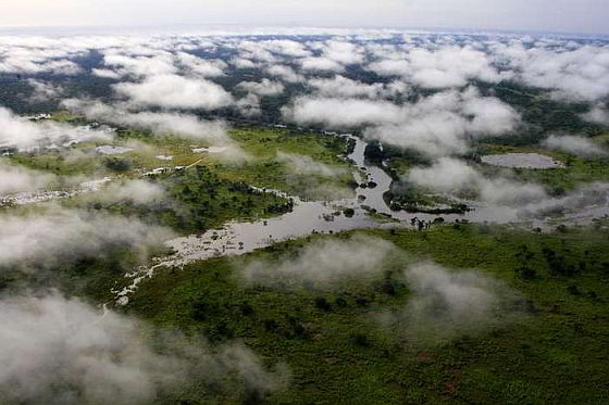 Garamba National Park - luchtfoto